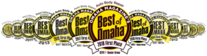 Honda Certified Collision Repair Omaha- best of omaha logo