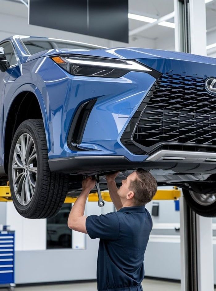 auto-body-technician-working-on-a-Lexus-Collision-Repair-Dingmans-Collision auto-body-technician-working-on-a-Lexus-Collision-Repair-Dingmans-Collision