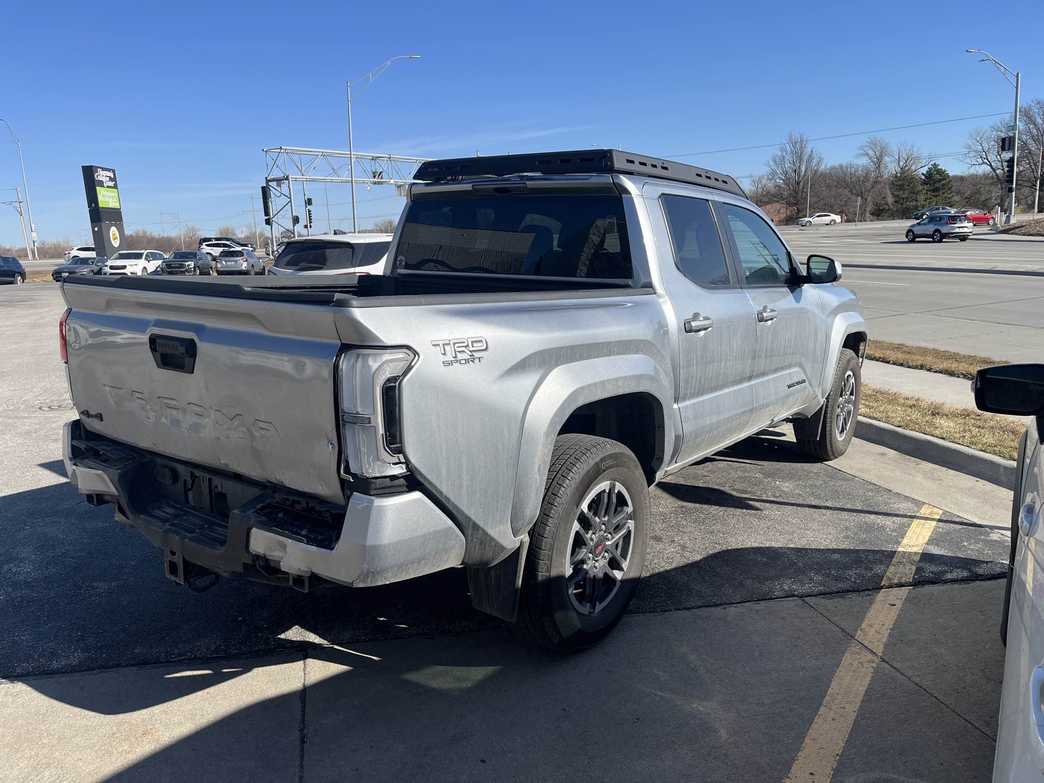 Toyota Tacoma before repair 2
