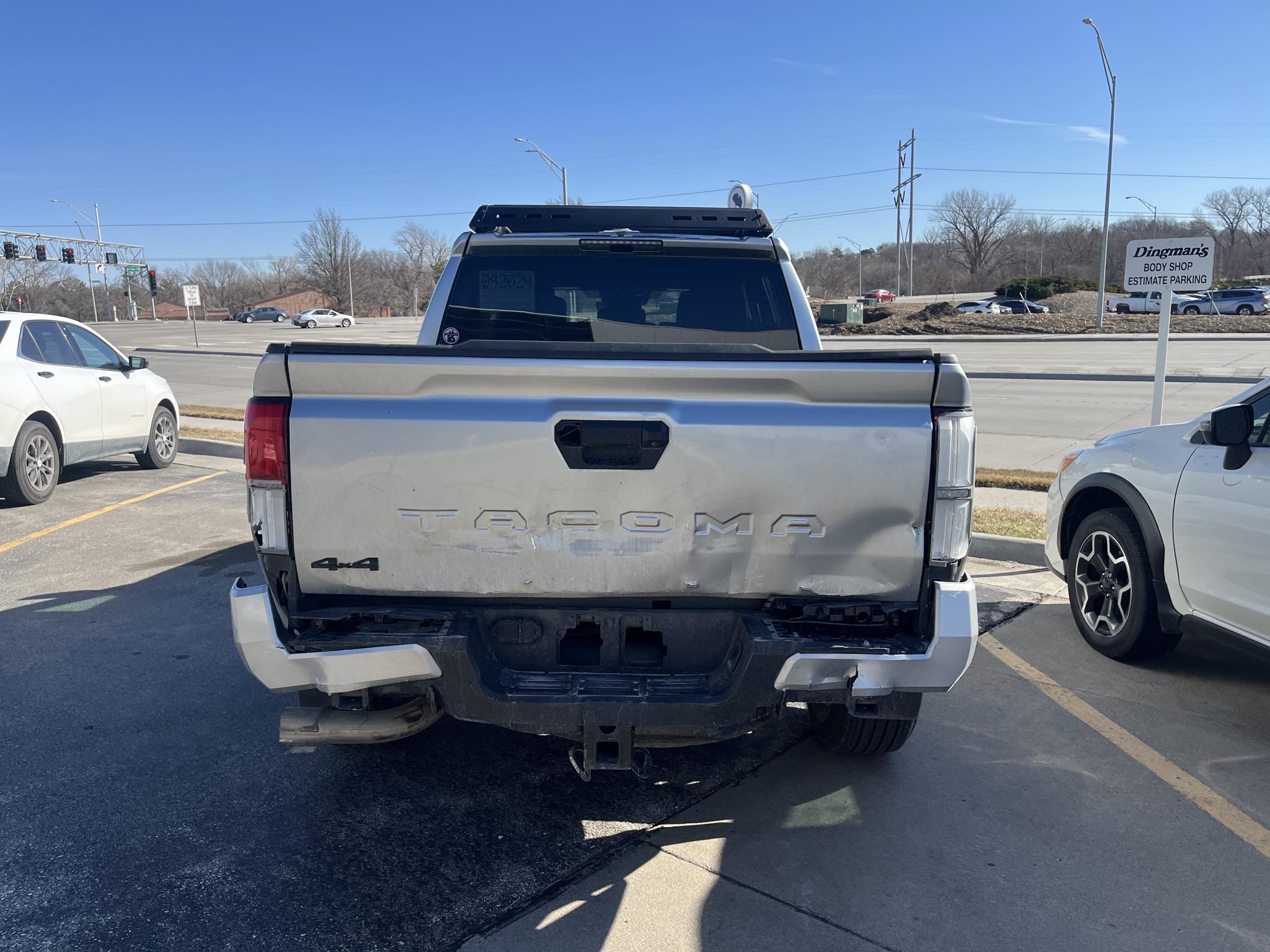 Toyota Tacoma before repair 1